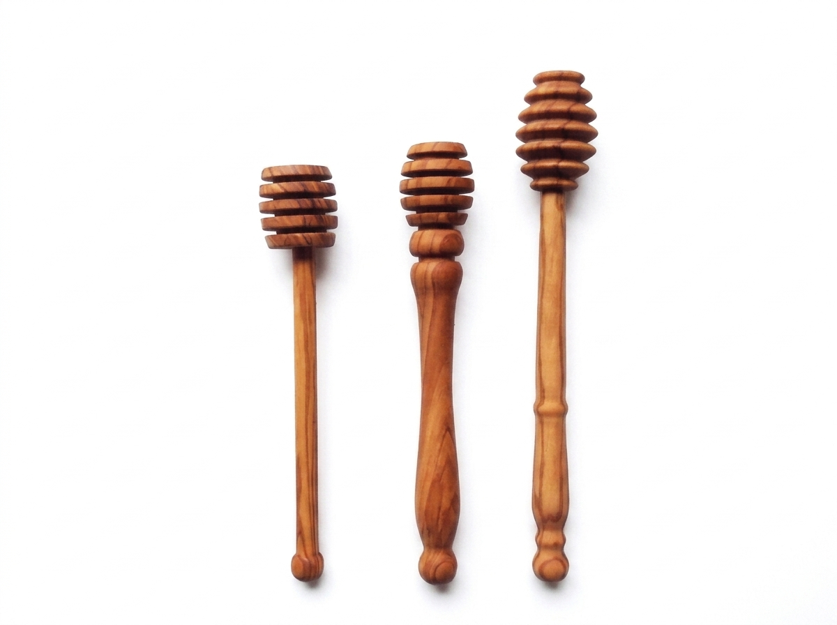 Olive Wood Honey Dipper